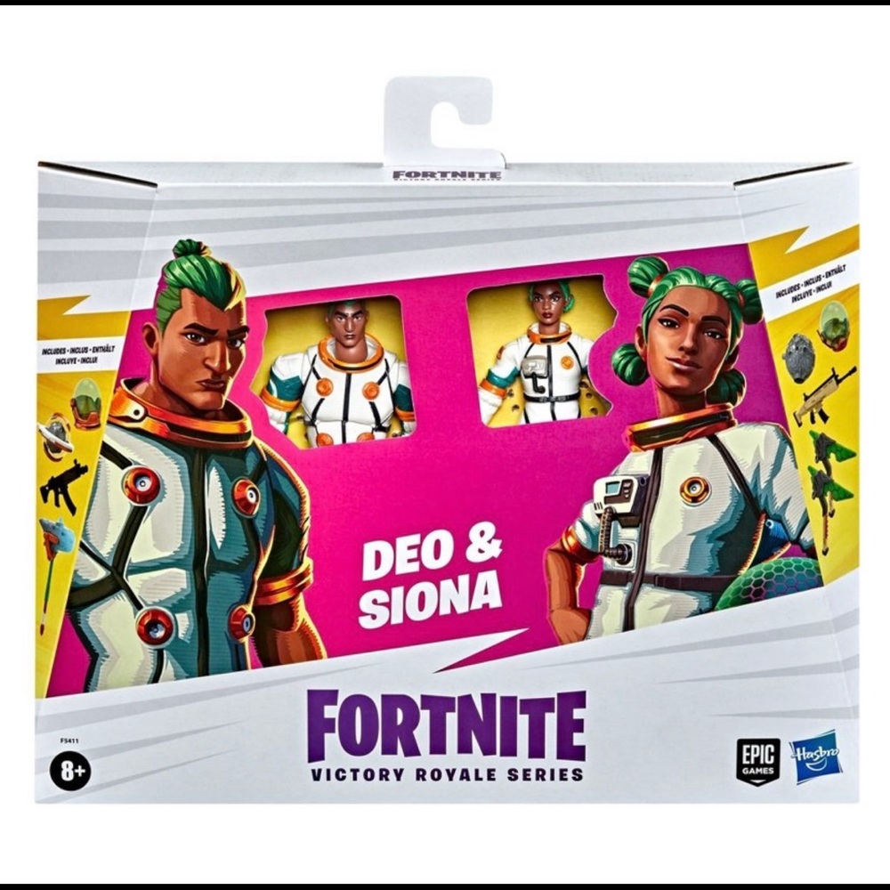 Hasbro Fortnite Victory Royale Series Deo and Siona Battle Royale Pack
